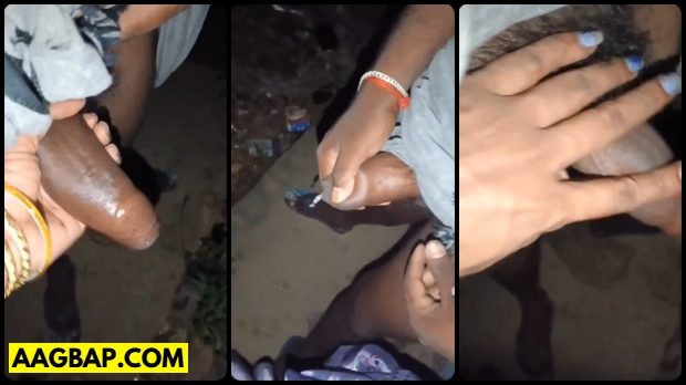 Desi Randi Giving To Hand Job To Her Client At Outdoor | Watch Free