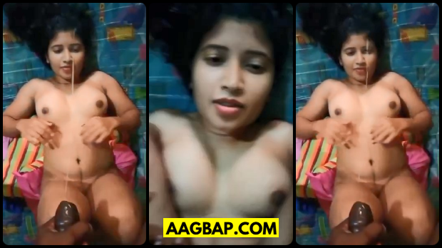 Sexy Desi Girl Footjob and Getting Pussy Fuck Cum on Whole Body | Watch Free