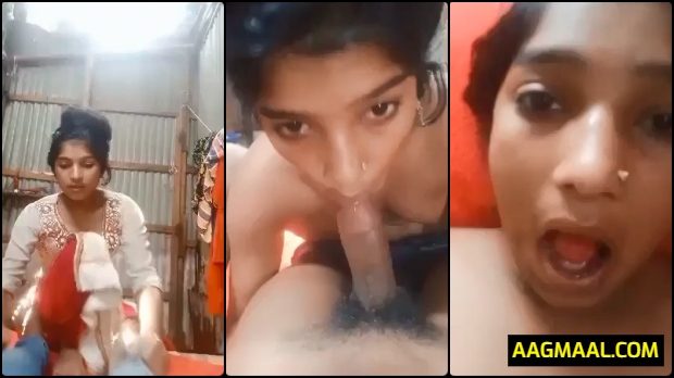 Indian Village Wife Blowjob and Hard Fucked by Neighbour Hindi Hot Video | Watch Online